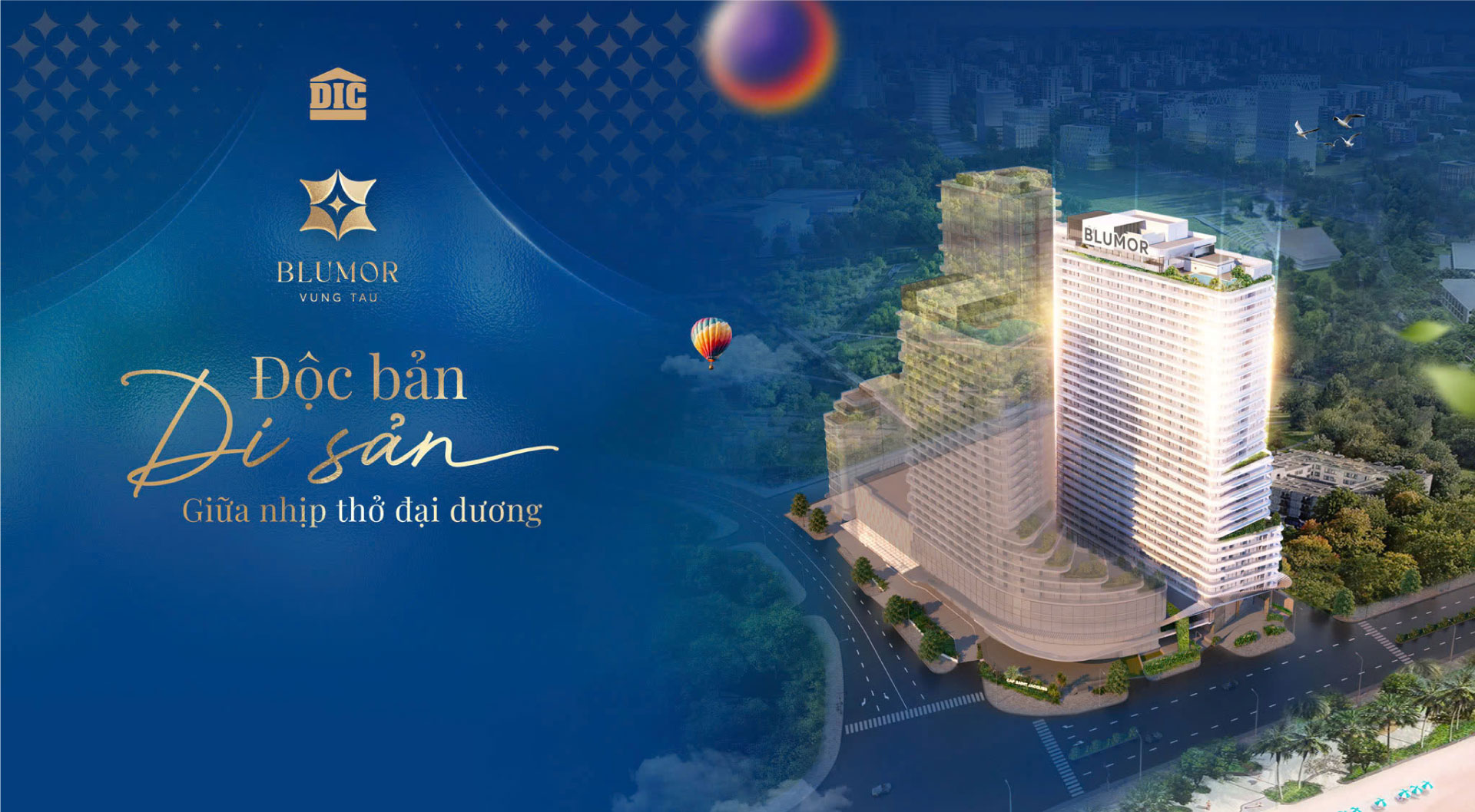 phối cảnh dự án Blumor Vũng Tàu